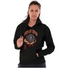 Urban End of Time 8 Ball Eyeball Hoodie Sweatshirt Women Men Brisco Brands - 4 of 4