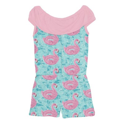 Girl Summer Romper - KICKEE