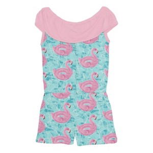 Girl Summer Romper - KICKEE - 1 of 2