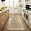 Machine Washable Rugs for Living Room Minimalist Geometric Bordered Indoor Carpet - 3 of 4