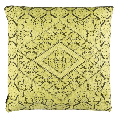 Priya Pillow - Yellow - 20" X 20"  - Safavieh