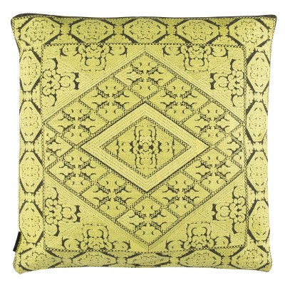 Priya Pillow - Yellow - 20" X 20"  - Safavieh