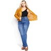Women's Plus Size Megan Jacket - caramel | CITY CHIC - 4 of 4