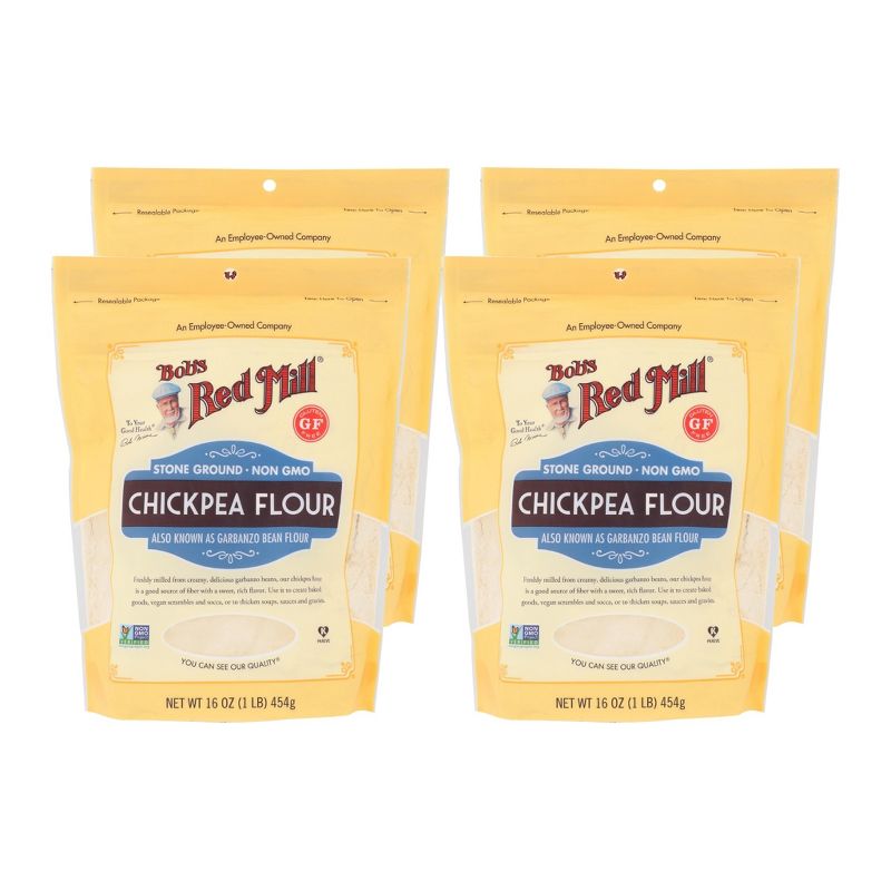 Bob's Red Mill Chickpea Flour - Case of 4/16 oz, 1 of 7