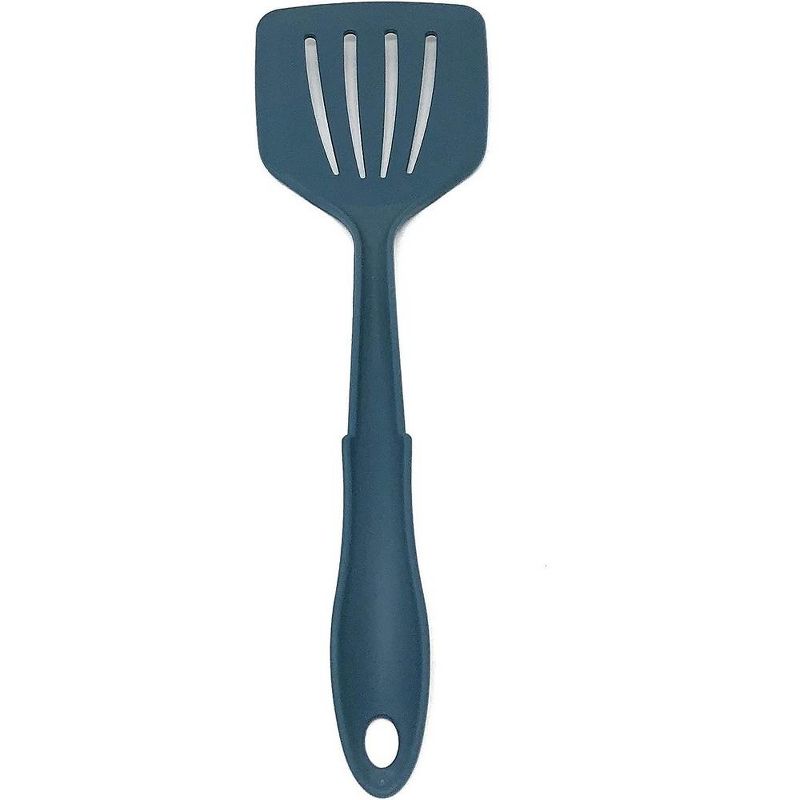Debra's Kitchen Made in USA heat resistant Utensil , Teal, 13 inch, 2 of 3