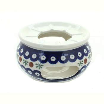 Blue Rose Polish Pottery 1067-Zaklady Teapot Warmer