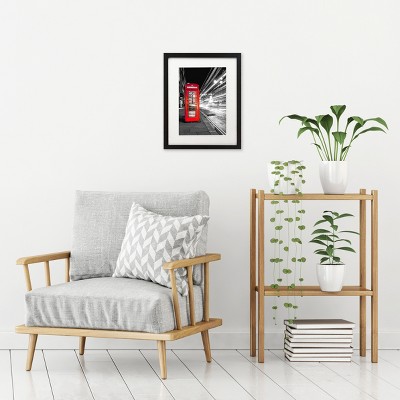 Black 11x14 Picture Frame with Shatter-Resistant Glass