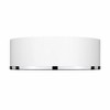 Z-Lite Arlo 3 - Light Flush Mount in  Matte White/Chrome - 4 of 4