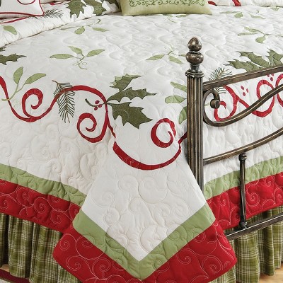 C&f Home Holiday Garland Quilt Target