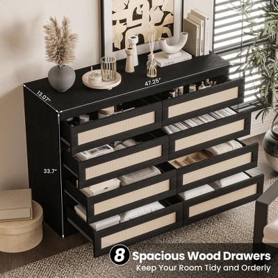 Rattan Dresser for Bedroom