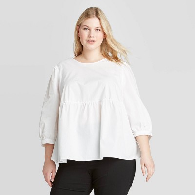 target women's plus size blouses