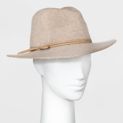 knit fedora