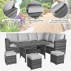 Patio Furniture Set,7 PCS Outdoor Patio Furniture - 3 of 4