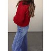 Women's faux-shearling Fleece Pullover - AEMI + CO - 3 of 4