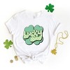 Simply Sage Market Women's Lucky With Clover Short Sleeve Graphic Tee - 3 of 4