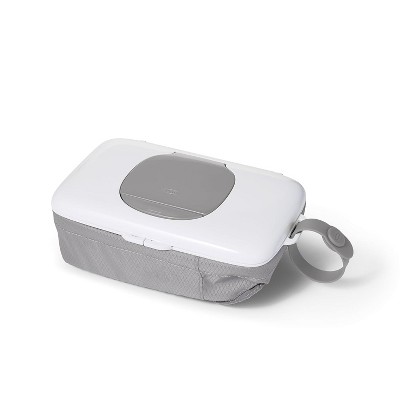 On-The-Go Wipes Dispenser with Diaper Pouch, Portable Wet Wipe Holder for Travel and Baby Careay