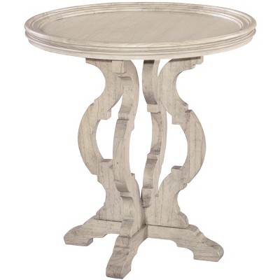 Hekman Round End Table 12205Ln Linen