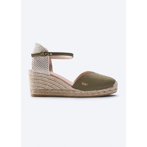 Reus Limited Edition Canvas Espadrille Wedges - 1 of 4