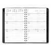 Contemporary Weekly/Monthly Planner, Open-Block Format, 8.5 x 5.5, Graphite Cover, 12-Month (Jan to Dec): 2026 - 2 of 4