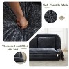SEVOBAL Double Human Dog Bed Lazy Sofa Loveseat Extra Large Floor Couch Sit Lie Down 2-In-1 5 Adjustable Position Chair, Blue, 14.96"*14.96"*60.24" - 4 of 4