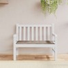 vidaXL Garden Bench Cushion Taupe Oxford fabric (100% polyester) - 2 of 4