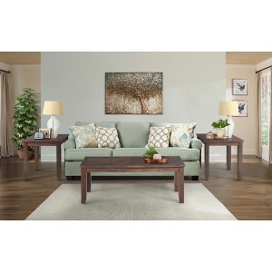 Dex 3pc Table Occasional Set Walnut Brown - Picket House Furnishings