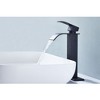 PAGED Bathroom Faucet Single Handle Bathroom Sink Faucet with High Quality Stainless Steel, Faucet for Bathroom - 3 of 4