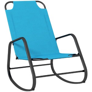 Garden Rocking Chair Outdoor Indoor for Patio, Balcony, Porch - 1 of 4