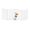 PETMAKER 4-Panel Indoor Foldable Pet Gate, White - 4 of 4
