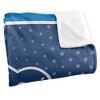 Saint Peters University Logo Dots Silky Touch Blanket White 50x60 - 3 of 4
