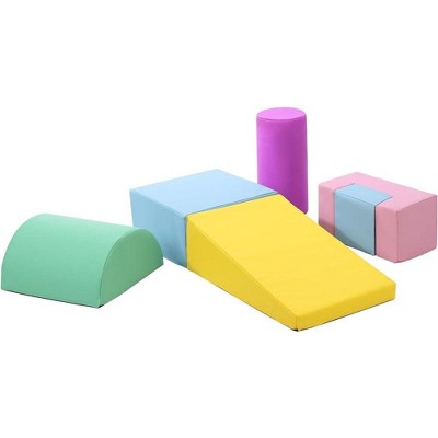 Climbing Blocks, Foam Climbing Toys for Toddlers, Waterproof and Easy to Clean, Indoor Climbing Mat, 6PCS