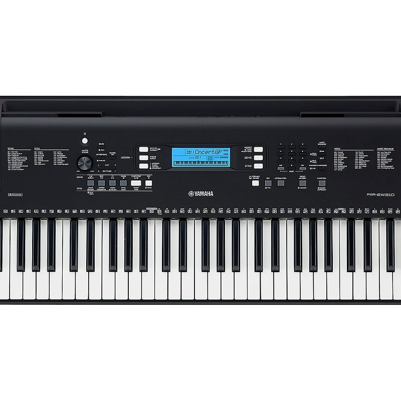Yamaha PSR-EW310 76-Key Portable Keyboard With Power Adapter, 2 of 6