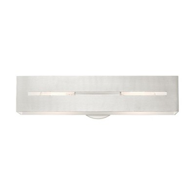 Livex Lighting Soma 2 - Light Vanity in  Brushed Nickel