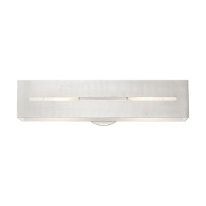 Livex Lighting Soma 2 - Light Vanity in  Brushed Nickel - 1 of 1