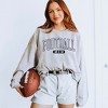Simply Sage Market Women's Football Mom Block Gildan Sweatshirt - 2 of 4