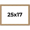 PosterPalooza | 25x17 Wood Antique Frame with UV Acrylic, 4 Finishes: Bronze, Gold, Silver, and Black - 2 of 4