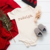 The Juniper Shop Rudolph Puff Print Baby Bodysuit - 2 of 3