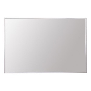 Elegant Lighting Aluminum Frame Rectangle Mirror 24x36 In Silver - 1 of 4