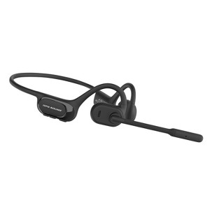 OPN Sound® Chat Pro Bluetooth® Open-Ear Communication Headset with Boom Microphone and Direct-Connect Dongle, Black - 1 of 4