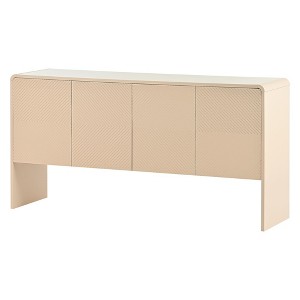 Bella Depot 60" Sideboard Buffets with 4 Doors and Rebound Device - 1 of 4