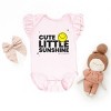 The Juniper Shop SmileyWorld Cute Little Sunshine Flutter Sleeve Bodysuit - 2 of 4