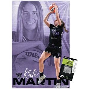 Trends International WNBA Golden State Valkyries - Kate Martin 25 Unframed Wall Poster Prints - 1 of 4