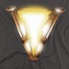 Shazam Movie Bolt Adult T-Shirt - 2 of 4
