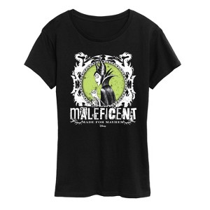 Women's - Disney - Maleficent Punk Short Sleeve Graphic T-Shirt - 1 of 4