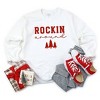 Simply Sage Market Women's Graphic Sweatshirt Rockin' Christmas Tree - 2 of 3