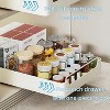 Slide Out Cabinet Organizer, Sliding Drawer Pantry Shelf W/Damping Guide, Nylon Adhesive, Heavy Duty Pantry Shelves For Bathroom, Kitchen - 2 of 4