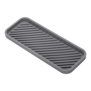 Unique Bargains Waterproof Soft Silicone Bathroom Kitchen Organizer Trays - 1 of 4