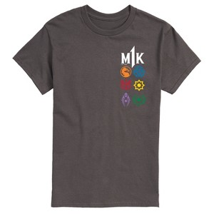 Men's - Mortal Kombat - Icon Stack Short Sleeve Graphic T-Shirt - 1 of 4