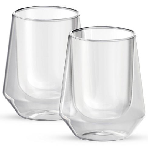 Set of 2 double-wall glasses