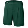 INSPIRE CHIC Men's Summer Pleated Front Business Dress Chino Shorts - 2 of 4
